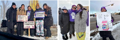 Alberta Support Workers Go on Strike