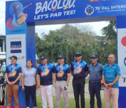 76th PAL Interclub Men's Regular Division Ceremonial Tee-Off